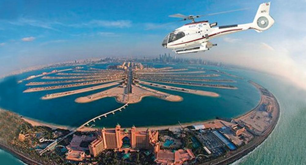 tour Dubái helicóptero