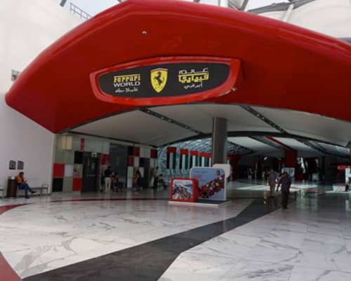 Ferrari World entrada