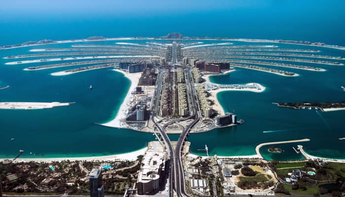 Vista desde lo alto Palm Jumeirah