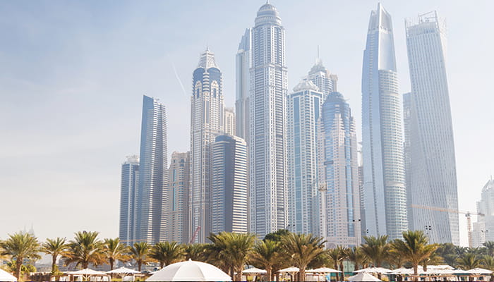 Dubai Marina playa