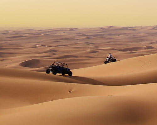desierto en buggy