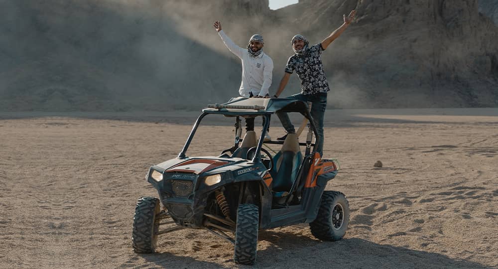 desierto en buggy Dubái