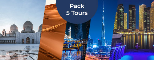 Pack 5 tours Dubai