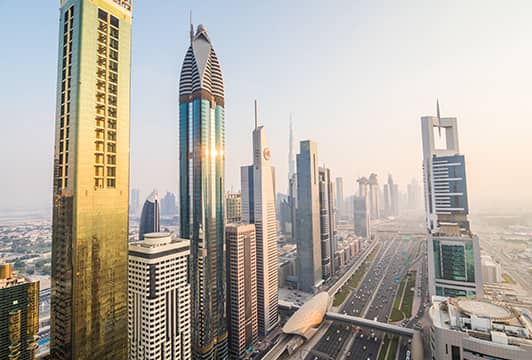 Dubai vista desde el Burj Khalifa